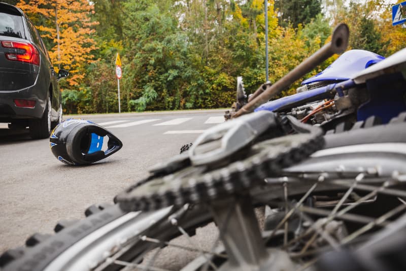 Colisão com motociclistas