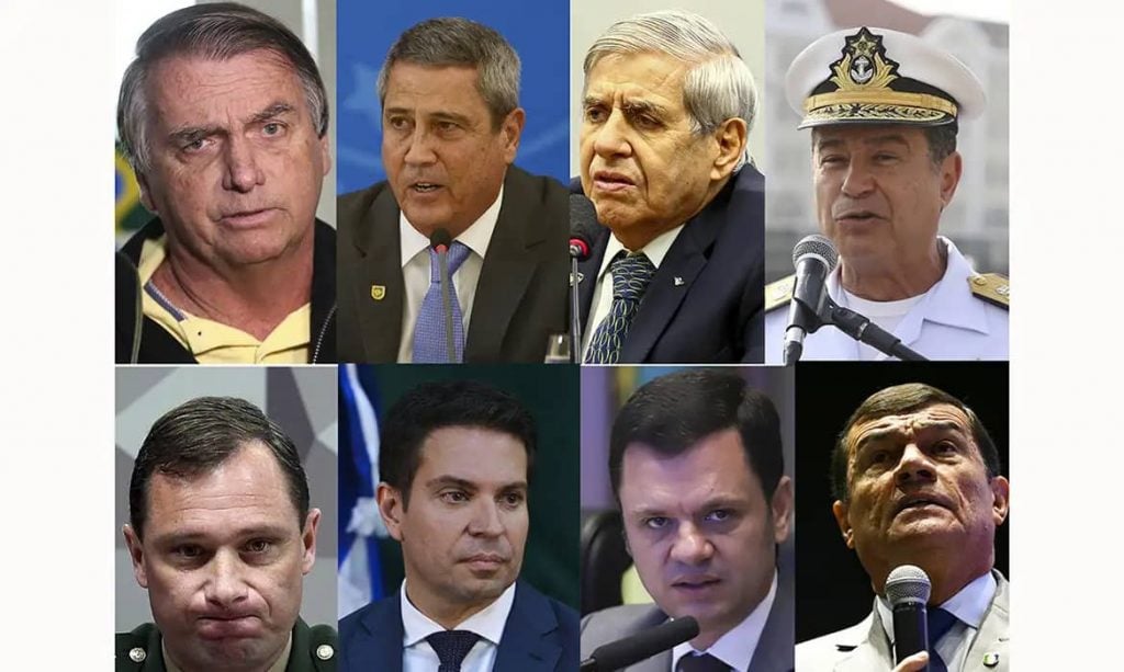 condenação de Bolsonaro e aliados