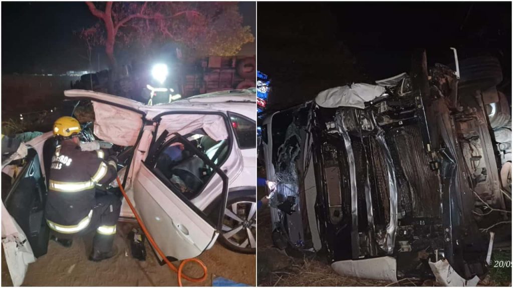 Motorista bêbado causou acidente que matou oito na BR-153, diz PRF