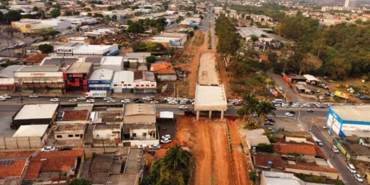 Goiânia retoma obras do viaduto da Avenida Leste-Oeste; conclusão deve ocorrer em 5 meses