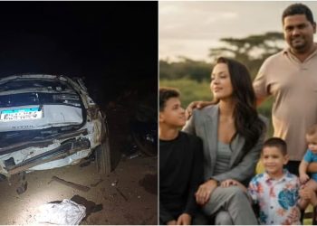 Oito pessoas morrem em grave acidente na BR-153, em Campinorte