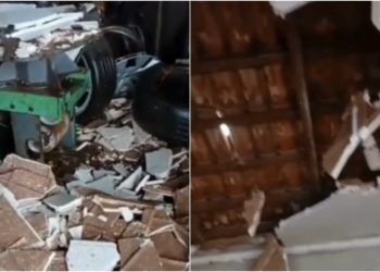 Chuvas com granizo e ventos fortes causam estragos em cidades de Goiás