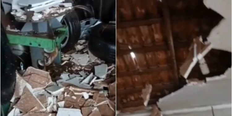 Chuvas com granizo e ventos fortes causam estragos em cidades de Goiás