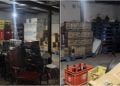 Polícia Civil apreende mais de 5 mil garrafas de bebidas em depósito clandestino em Goiânia