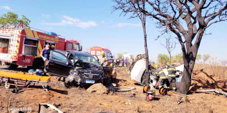 Grave acidente na GO-431 deixa um morto e dois feridos, em Pirenópolis