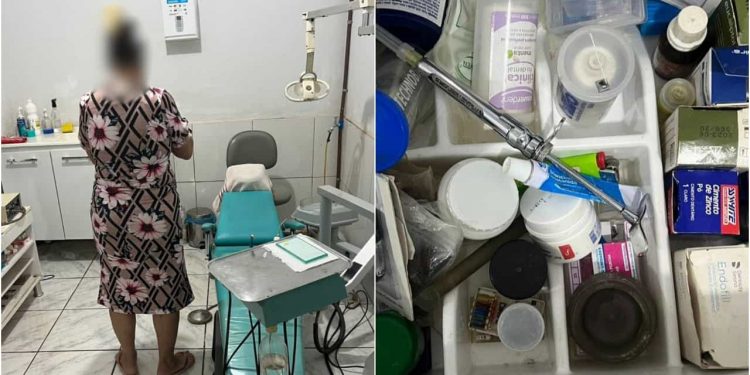 Idosa é presa em Goiânia por se passar por dentista e manter consultório irregular
