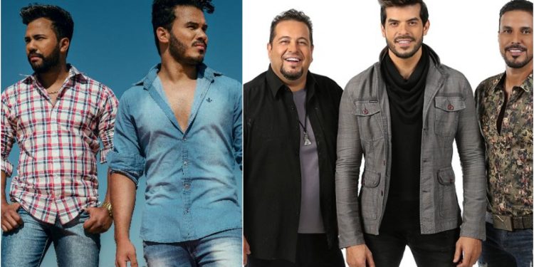 João Lucas & Marcelo e Grupo Nechivile fazem show gratuito em Goiânia