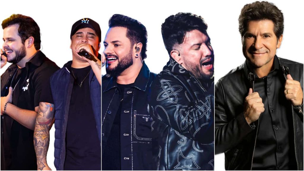 Aniversário de Goiânia terá shows de Matheus e Kauan, Diego e Victor Hugo e Daniel