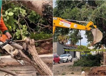 Prefeitura de Crixás decreta estado de calamidade pública após temporal causar estragos na cidade