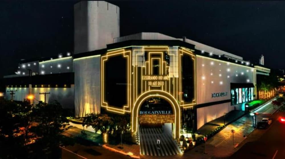 Decoração de natal shopping