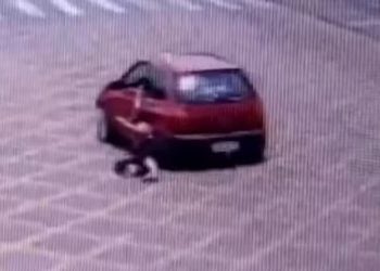 Jovem é arrastada por ex-namorado ao tentar recuperar carro em Anápolis