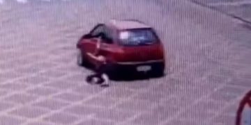 Jovem é arrastada por ex-namorado ao tentar recuperar carro em Anápolis