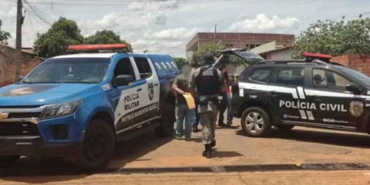 Homem é preso suspeito de espancar esposa grávida de 8 meses, em Goiás