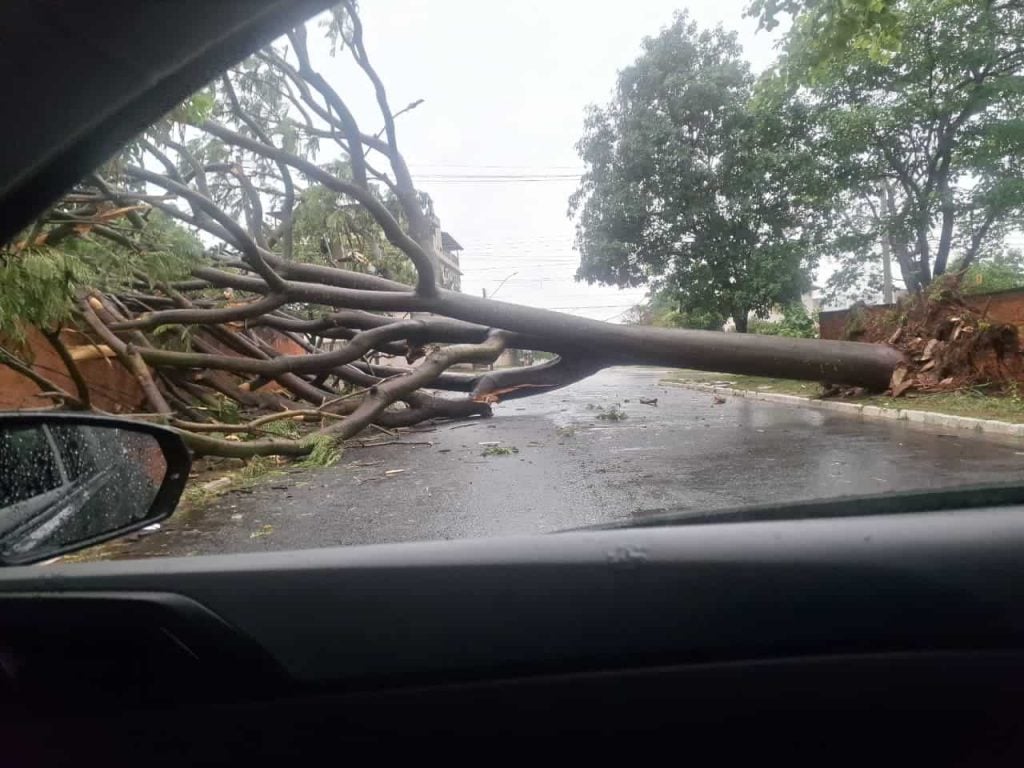 temporal em Goiânia