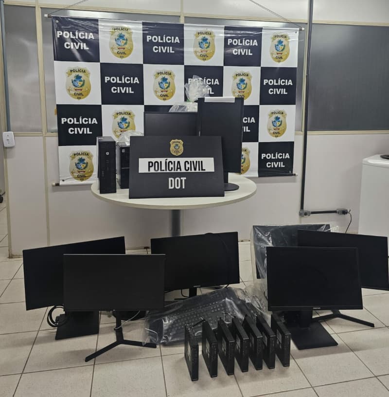 Desvio de computador da secretaria da economia