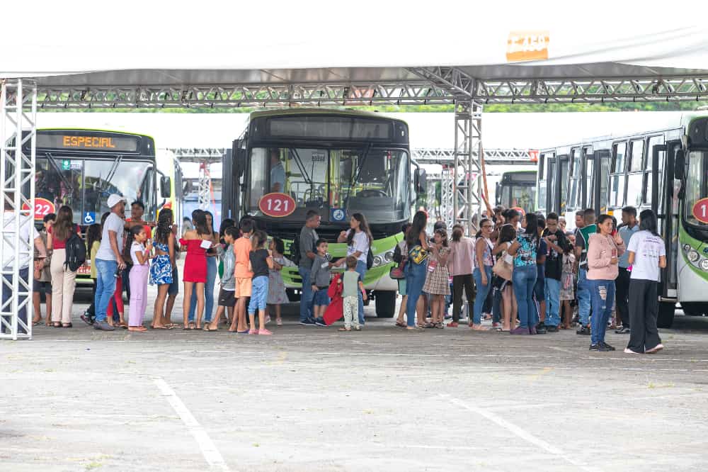 rotas ônibus natal do bem