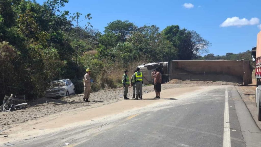Acidente na GO-010 mata bebê e outras cinco pessoas e deixa vários feridos em Luziânia