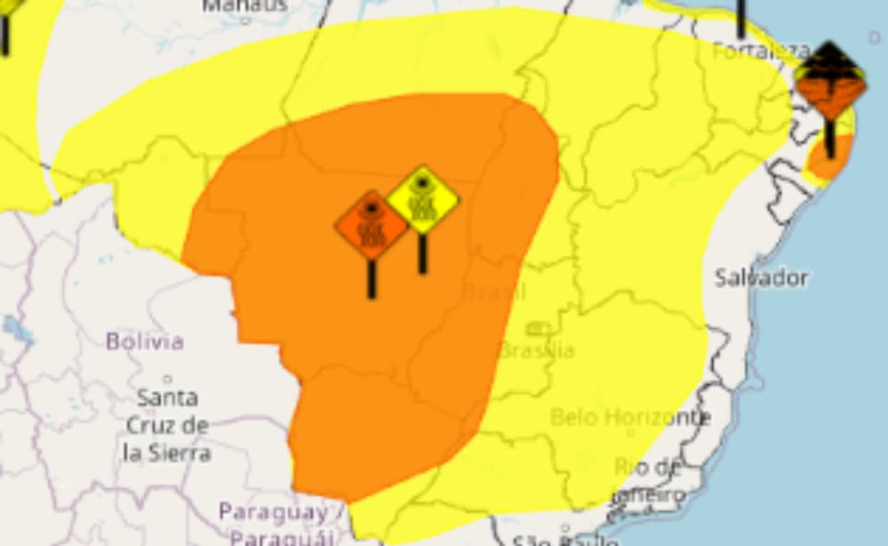 alertas baixa umidade em Goiás