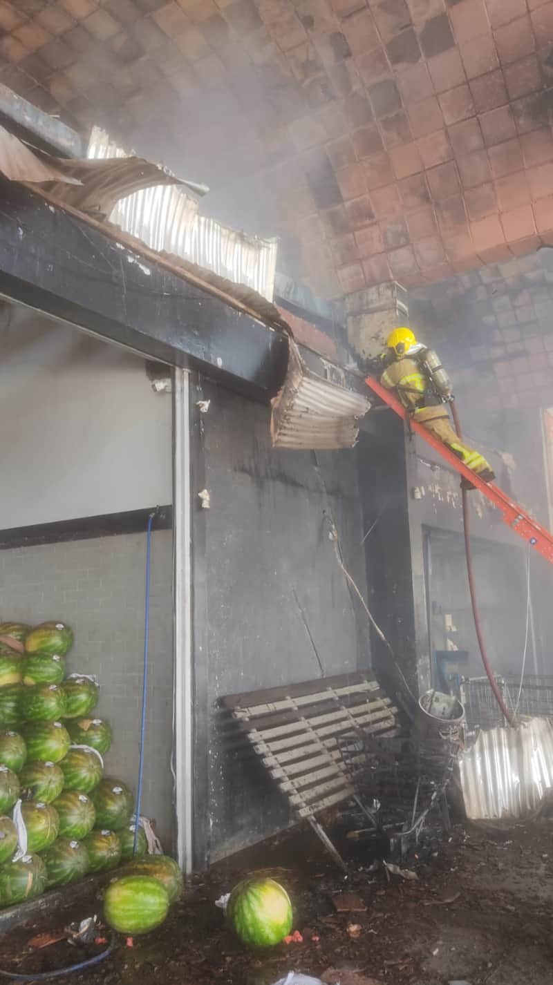 Incêndio em Galpão