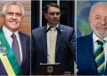 Caiado, Flávio Bolsonaro e Lula lideram intenções de voto para presidente em Goiás