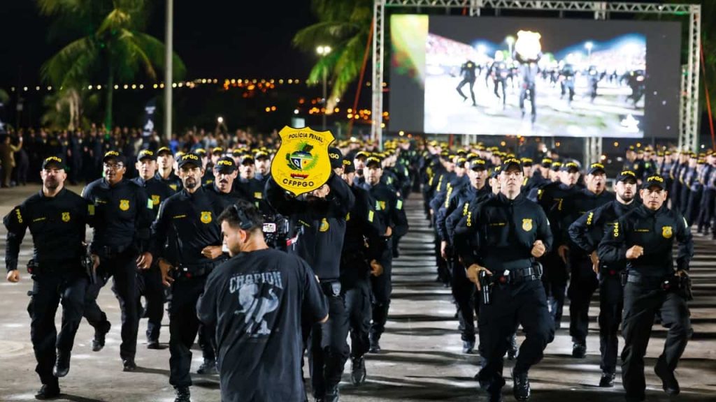 Polícia Penal forma 400 novos agentes para reforçar sistema prisional em Goiás