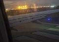 Avião pega fogo durante decolagem e pista é interditada em Goiânia