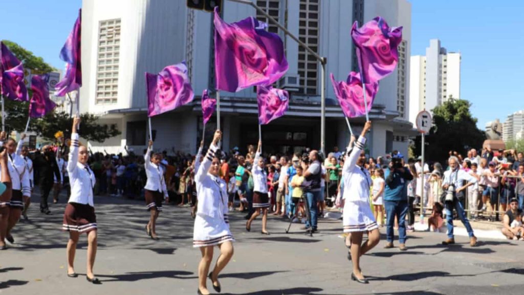 Goiânia realiza desfile cívico-militar no dia da Independência do Brasil