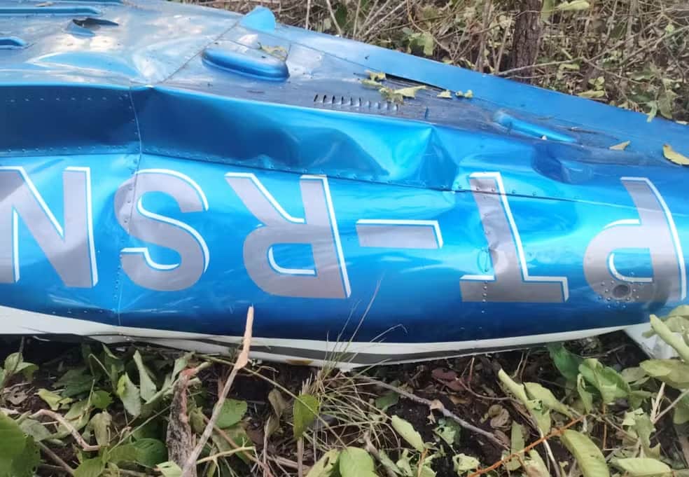 Empresário e piloto morrem após queda de avião que saiu de Goiás